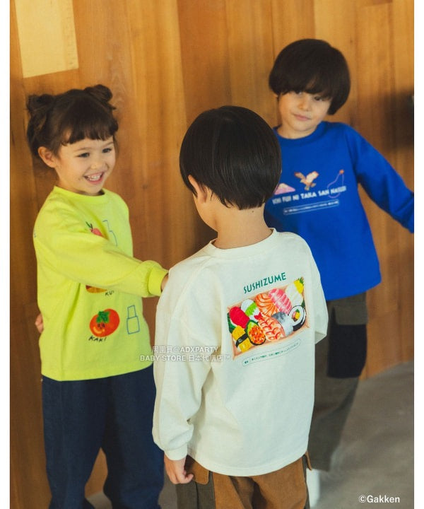 日本童裝 BEAMS mini 【COLLABORATION】学研の辞典 印花上衣 100-150cm 男童款/女童款 秋冬季 TOPS