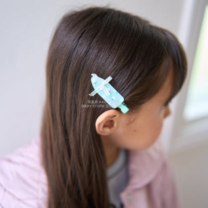 日本直送 Lycee mine 絲帶髮夾2件套 手飾/髮飾系列