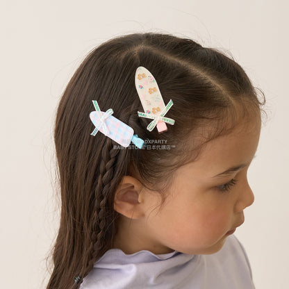 日本直送 Lycee mine 絲帶髮夾2件套 手飾/髮飾系列