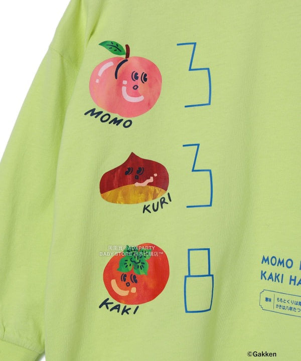 日本童裝 BEAMS mini 【COLLABORATION】学研の辞典 印花上衣 100-150cm 男童款/女童款 秋冬季 TOPS