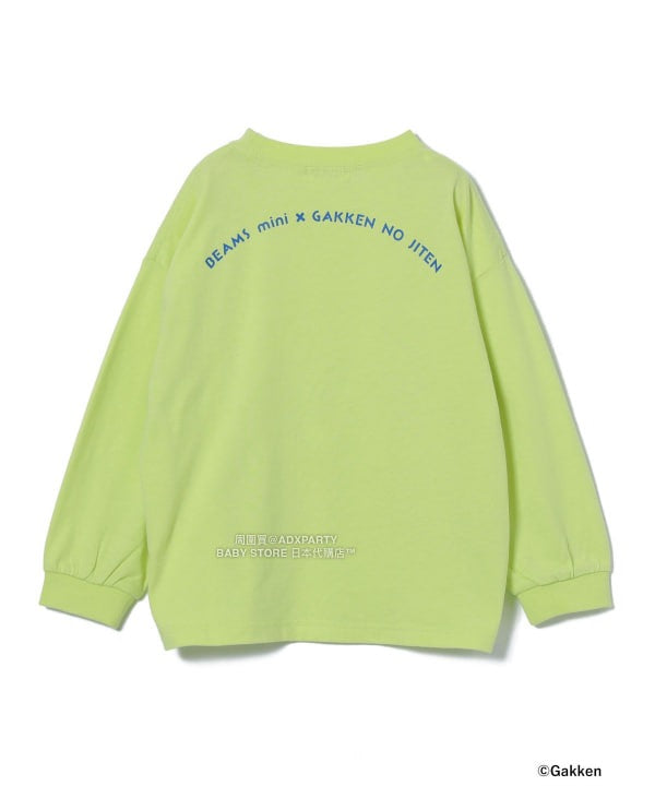 日本童裝 BEAMS mini 【COLLABORATION】学研の辞典 印花上衣 100-150cm 男童款/女童款 秋冬季 TOPS