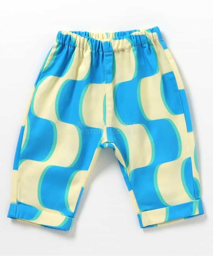 日本童裝 BREEZE 全印花短褲 70-80cm 男童款 初生嬰兒 夏季 PANTS