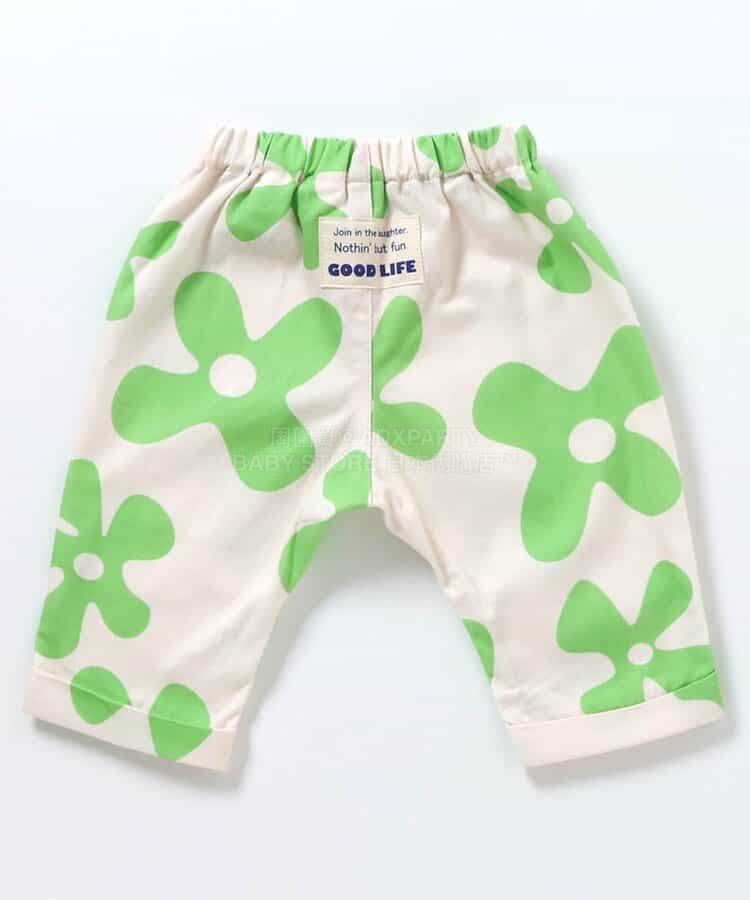 日本童裝 BREEZE 全印花短褲 70-80cm 男童款 初生嬰兒 夏季 PANTS