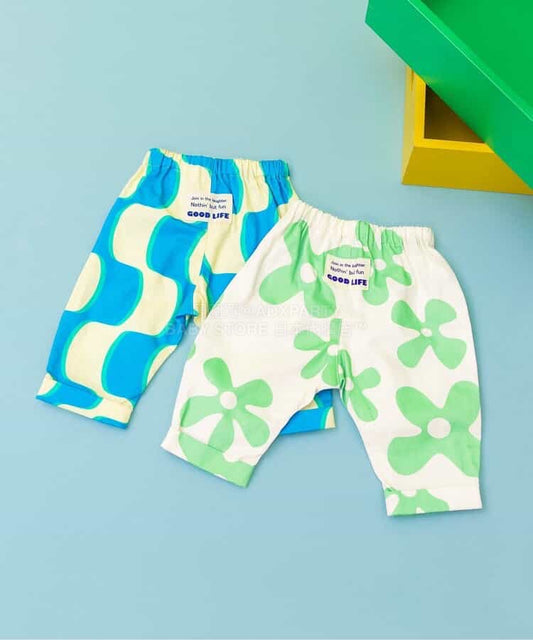 日本童裝 BREEZE 全印花短褲 70-80cm 男童款 初生嬰兒 夏季 PANTS