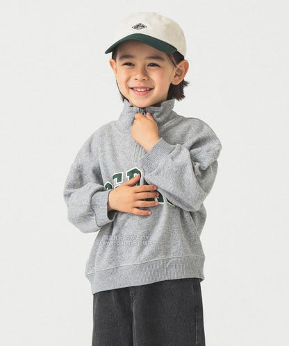 日本童裝 B:MING by BEAMS [別注版] GERRY / 半拉鍊運動衛衣 110-150cm 男童款/女童款 秋冬季 TOPS