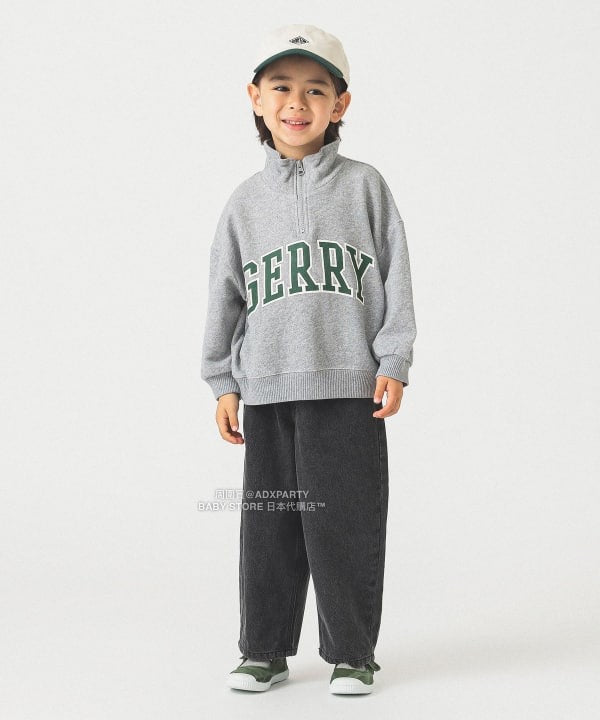 日本童裝 B:MING by BEAMS [別注版] GERRY / 半拉鍊運動衛衣 110-150cm 男童款/女童款 秋冬季 TOPS