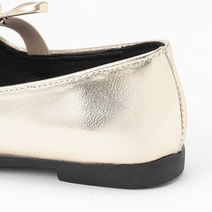 日本直送 Lycee mine 雙絲帶芭蕾舞平底鞋 16.5-19.5cm 鞋系列 其他品牌