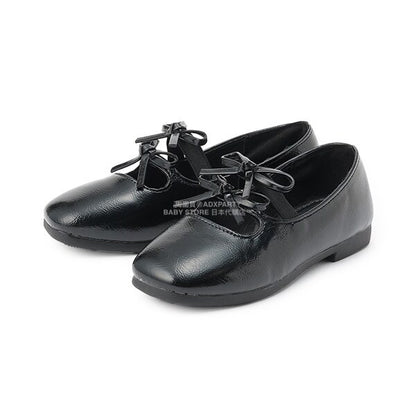 日本直送 Lycee mine 雙絲帶芭蕾舞平底鞋 16.5-19.5cm 鞋系列 其他品牌