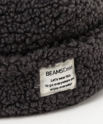 日本直送 BEAMS mini 毛毛帽 52-54cm 帽系列
