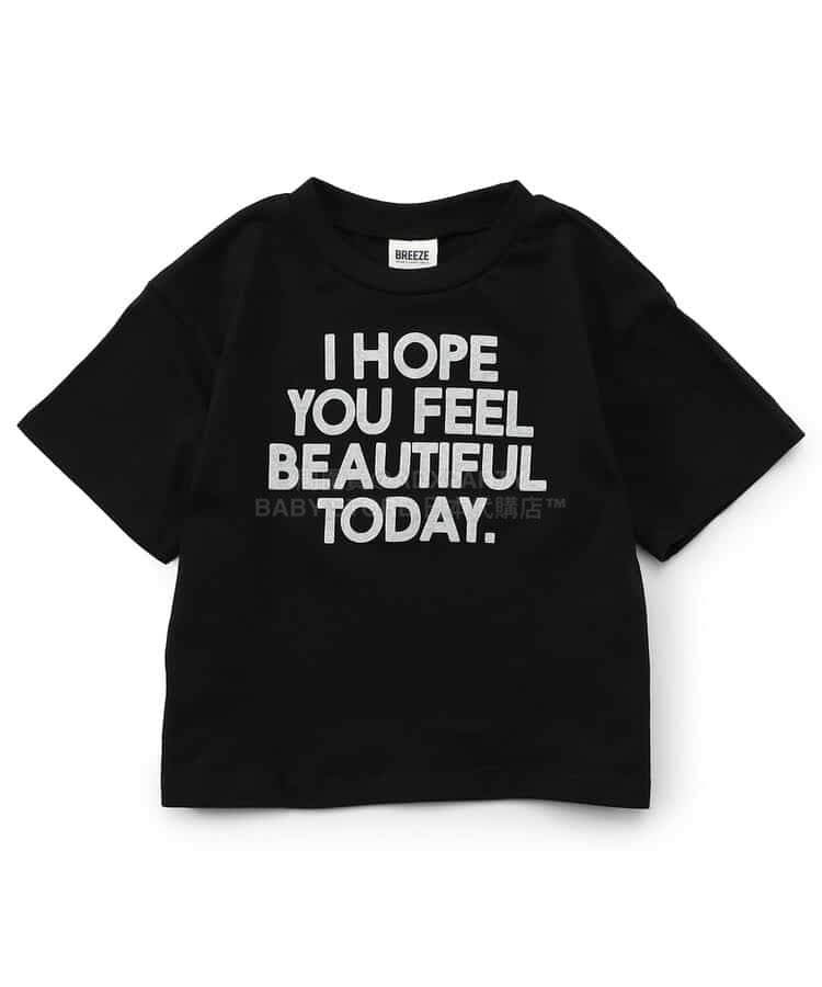 日本童裝 BREEZE 字母印花上衣 90-160cm 男童款/女童款 夏季 TOPS