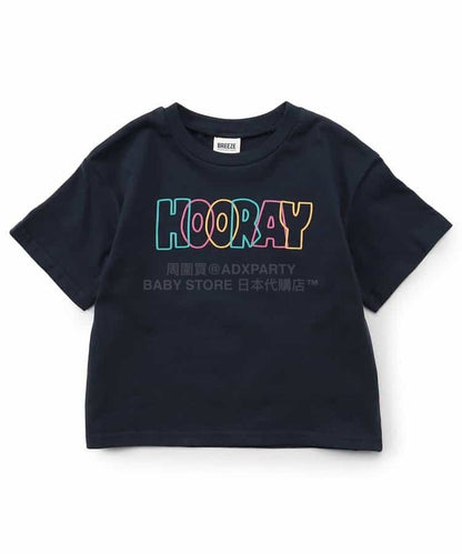 日本童裝 BREEZE 字母印花上衣 90-160cm 男童款/女童款 夏季 TOPS