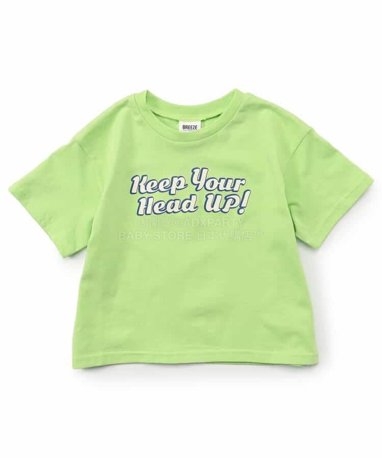 日本童裝 BREEZE 字母印花上衣 90-160cm 男童款/女童款 夏季 TOPS