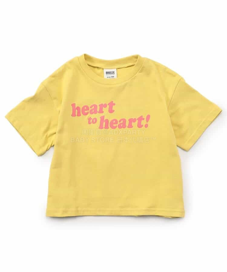 日本童裝 BREEZE 字母印花上衣 90-160cm 男童款/女童款 夏季 TOPS