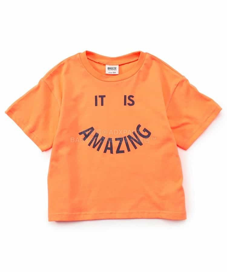 日本童裝 BREEZE 字母印花上衣 90-160cm 男童款/女童款 夏季 TOPS