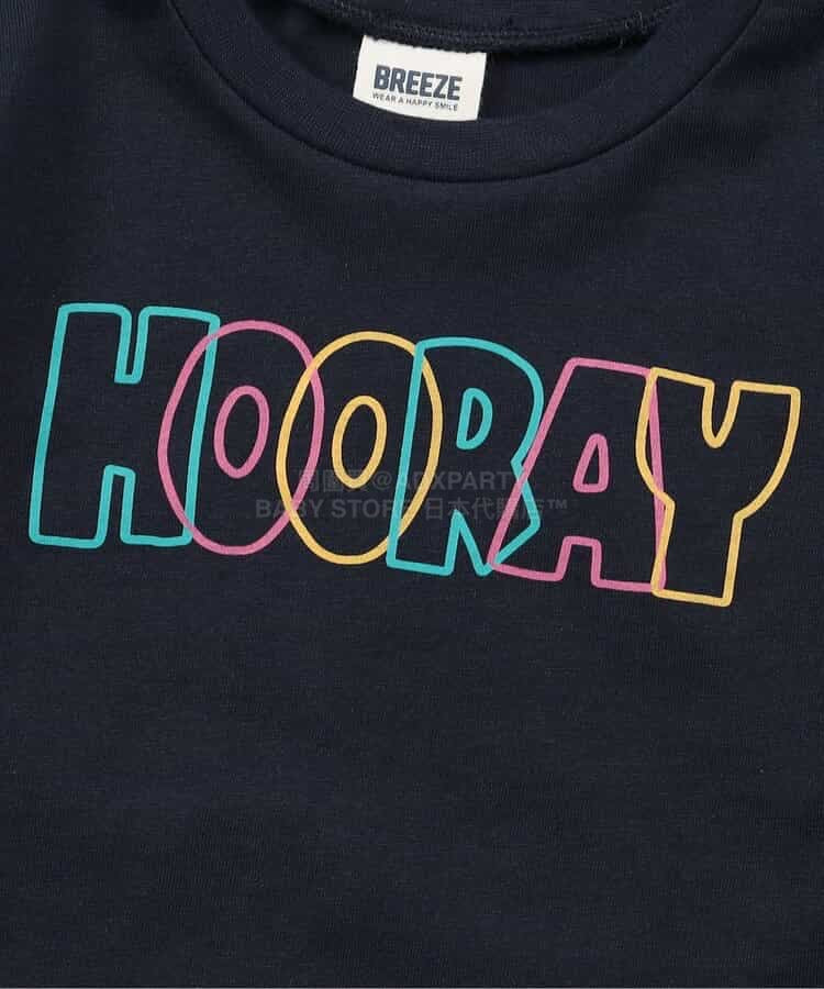 日本童裝 BREEZE 字母印花上衣 90-160cm 男童款/女童款 夏季 TOPS