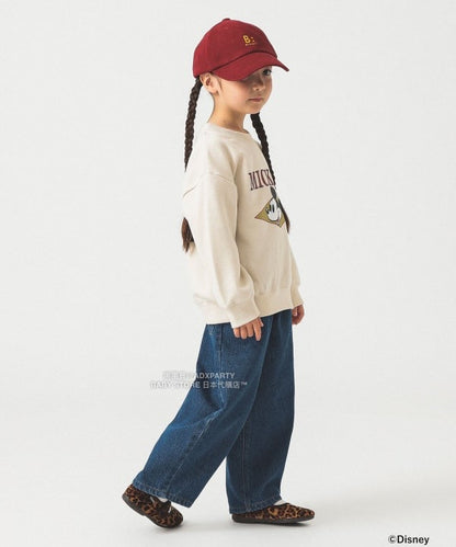 日本童裝 B:MING by BEAMS 【Disney】 MICKEY MOUSE 正面印花衛衣 90-140cm 男童款/女童款 秋冬季 TOPS