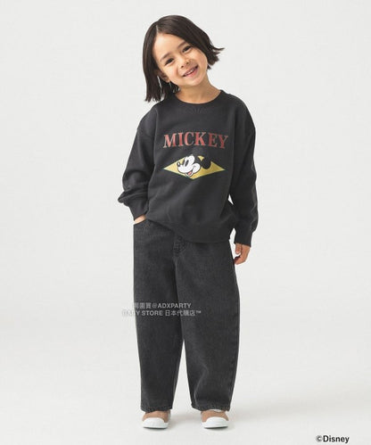 日本童裝 B:MING by BEAMS 【Disney】 MICKEY MOUSE 正面印花衛衣 90-140cm 男童款/女童款 秋冬季 TOPS