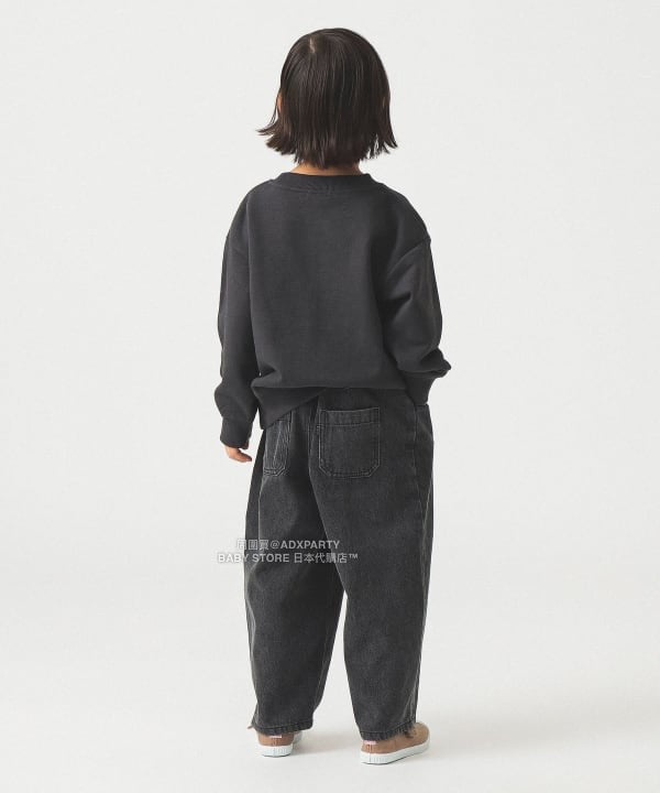 日本童裝 B:MING by BEAMS 【Disney】 MICKEY MOUSE 正面印花衛衣 90-140cm 男童款/女童款 秋冬季 TOPS