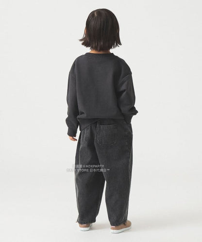日本童裝 B:MING by BEAMS 【Disney】 MICKEY MOUSE 正面印花衛衣 90-140cm 男童款/女童款 秋冬季 TOPS