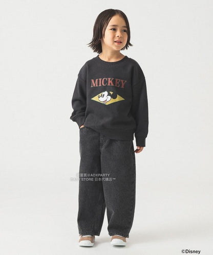 日本童裝 B:MING by BEAMS 【Disney】 MICKEY MOUSE 正面印花衛衣 90-140cm 男童款/女童款 秋冬季 TOPS