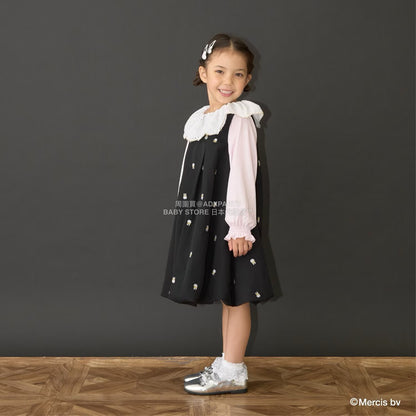 日本童裝 Ly# mine x miffy  刺繡泡泡連身裙 100-140cm 女童款 秋季 DRESSES