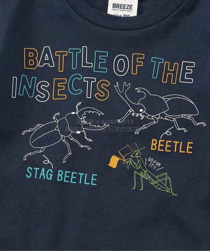 日本童裝 BREEZE 圖案印花上衣 90-150cm 男童款/女童款 夏季 TOPS