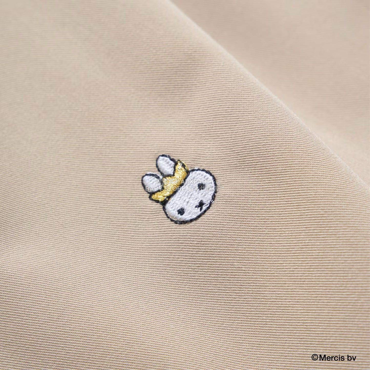 日本童裝 Ly# mine x miffy  刺繡泡泡連身裙 100-140cm 女童款 秋季 DRESSES