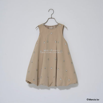日本童裝 Ly# mine x miffy  刺繡泡泡連身裙 100-140cm 女童款 秋季 DRESSES
