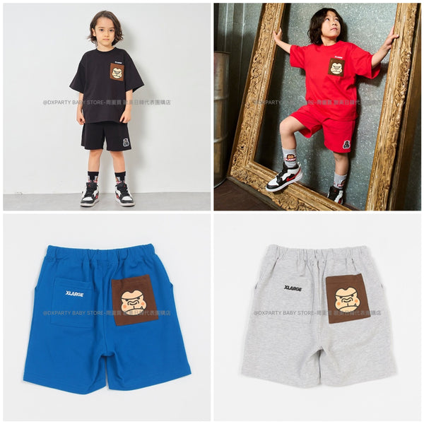 日本童裝 XLARGE KIDS 運動短褲 80-140cm 男童款 夏季 PANTS