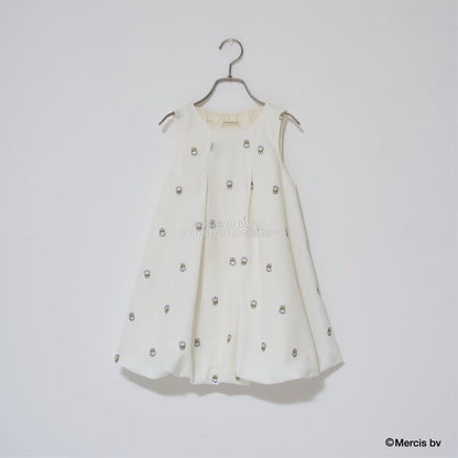 日本童裝 Ly# mine x miffy  刺繡泡泡連身裙 100-140cm 女童款 秋季 DRESSES