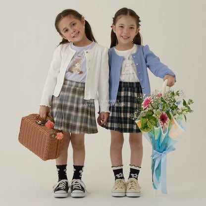 日本童裝 Ly# mine [柔軟棉] 印花長袖上衣 100-150cm 女童款 秋季 TOPS