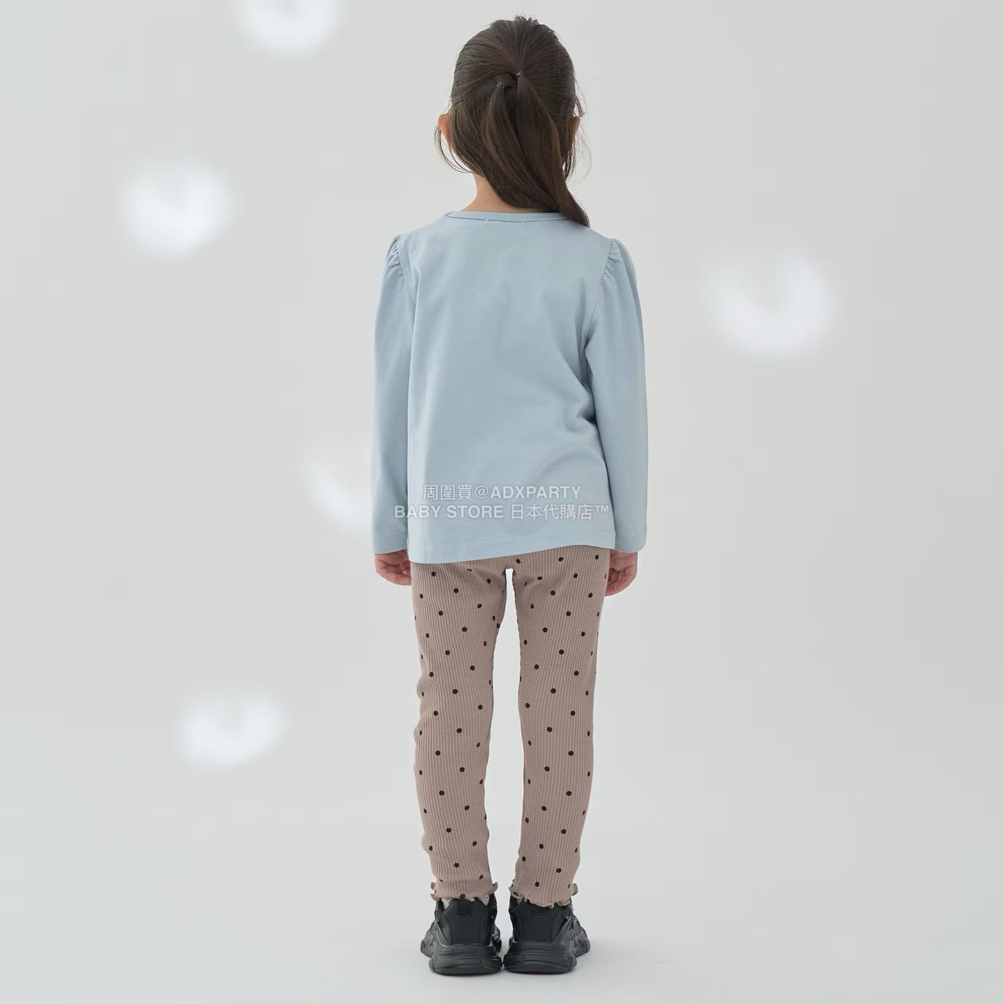 日本童裝 Ly# mine 彈力緊身長褲 100-150cm 女童款 秋季 PANTS 聖誕紅/新年紅