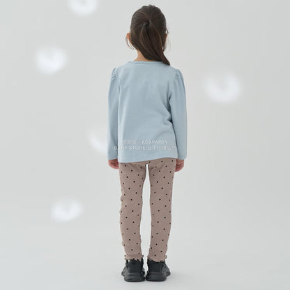 日本童裝 Ly# mine 彈力緊身長褲 100-150cm 女童款 秋季 PANTS 聖誕紅/新年紅