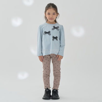 日本童裝 Ly# mine 彈力緊身長褲 100-150cm 女童款 秋季 PANTS 聖誕紅/新年紅