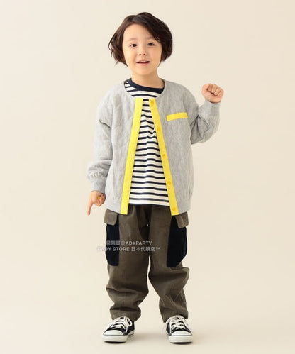 日本童裝 BEAMS mini 絎縫啪扣外套 90-150cm 男童款/女童款 秋冬季 (適合初秋、香港平均溫度）OUTERWEAR 