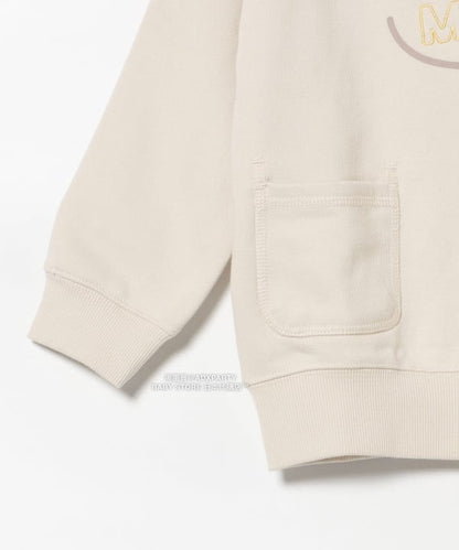 日本童裝 BEAMS mini 微笑刺繡運動衛衣 90-130cm 男童款/女童款 秋冬季 TOPS