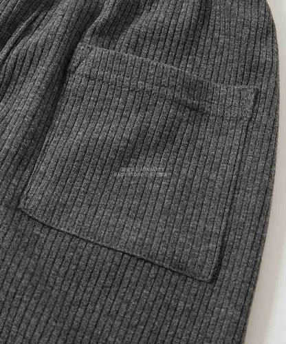 日本童裝 dev!rock 羅紋開衩半裙 100-160cm 女童款 冬季 SKIRTS