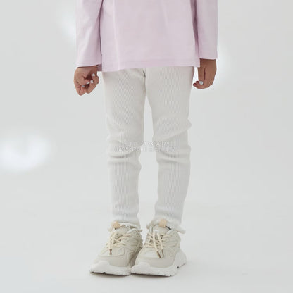 日本童裝 Ly# mine 彈力緊身長褲 100-150cm 女童款 秋季 PANTS 聖誕紅/新年紅