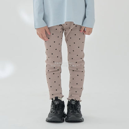 日本童裝 Ly# mine 彈力緊身長褲 100-150cm 女童款 秋季 PANTS 聖誕紅/新年紅