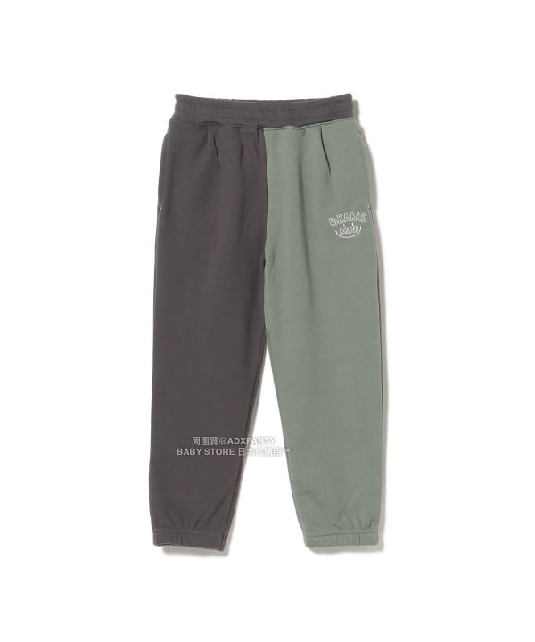 日本童裝 BEAMS mini 微笑logo運動褲 90-140cm 男童款 秋冬季 PANTS