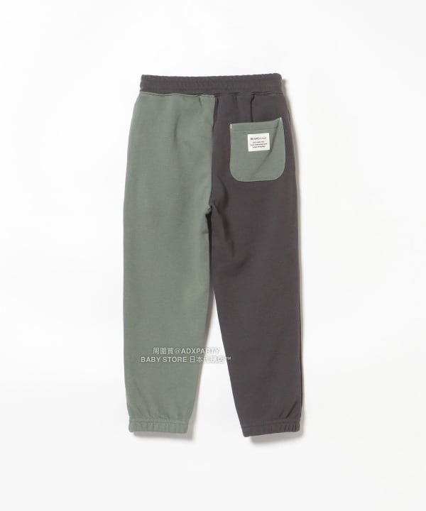 日本童裝 BEAMS mini 微笑logo運動褲 90-140cm 男童款 秋冬季 PANTS