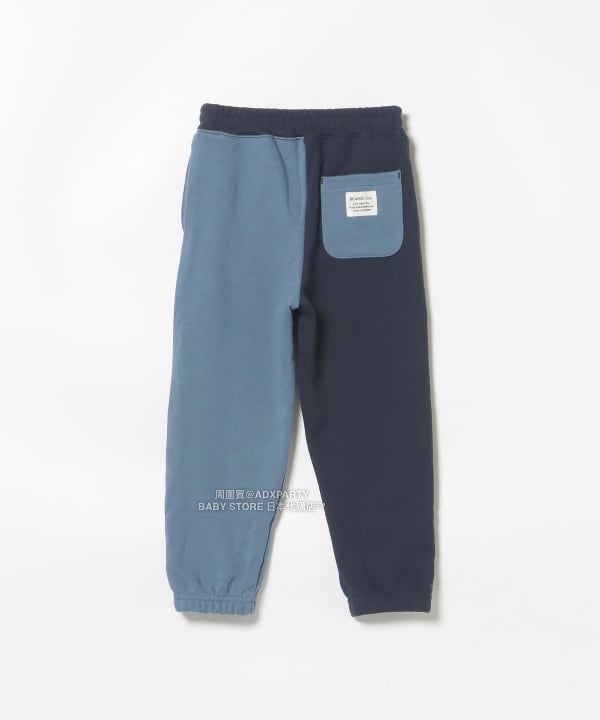 日本童裝 BEAMS mini 微笑logo運動褲 90-140cm 男童款 秋冬季 PANTS