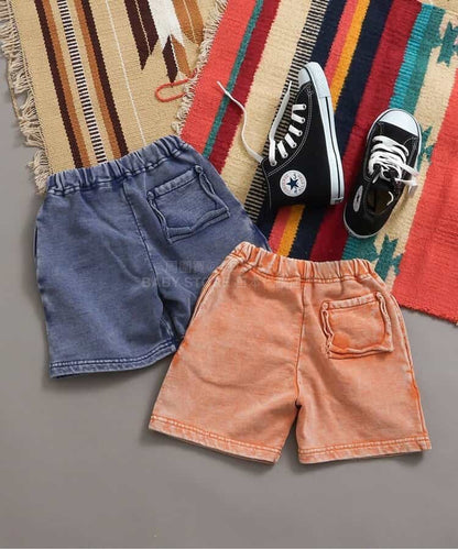 日本童裝 BREEZE 染色牛仔短褲 80-140cm 男童款 夏季 PANTS