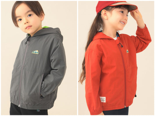 日本童裝 BE#AMS mini 防水系列 口袋外套 90-150cm 男童款/女童款 夏季 OUTERWEAR