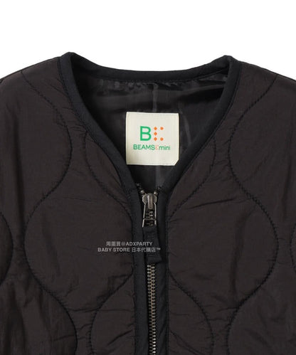 日本童裝 BEAMS mini 絎縫拉鍊外套 90-150cm 男童款/女童款 秋冬季  (適合初秋、香港平均溫度、寒冷天氣）OUTERWEAR 