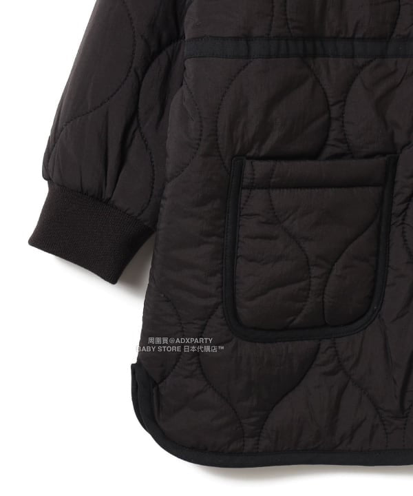 日本童裝 BEAMS mini 絎縫拉鍊外套 90-150cm 男童款/女童款 秋冬季  (適合初秋、香港平均溫度、寒冷天氣）OUTERWEAR 