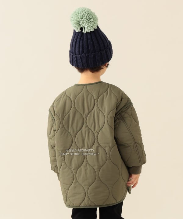 日本童裝 BEAMS mini 絎縫拉鍊外套 90-150cm 男童款/女童款 秋冬季  (適合初秋、香港平均溫度、寒冷天氣）OUTERWEAR 