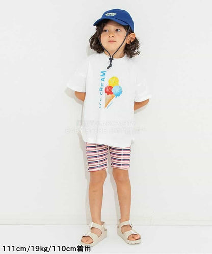 日本童裝 BREEZE 騎行彈力緊身褲 80-130cm 男童款/女童款 夏季 PANTS