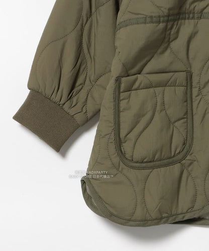 日本童裝 BEAMS mini 絎縫拉鍊外套 90-150cm 男童款/女童款 秋冬季  (適合初秋、香港平均溫度、寒冷天氣）OUTERWEAR 