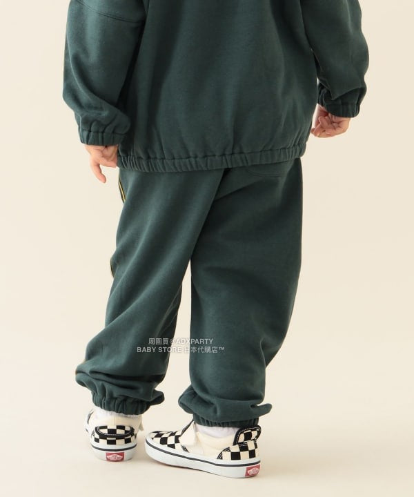 日本童裝 BEAMS mini 線條衛衣運動褲 90-140cm 男童款 秋冬季 PANTS